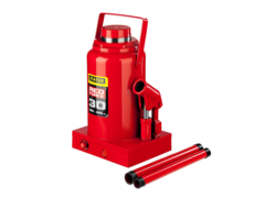STAYER RED FORCE, 30 т, 285 - 465 мм, бутылочный гидравлический домкрат, Professional (43160-30)