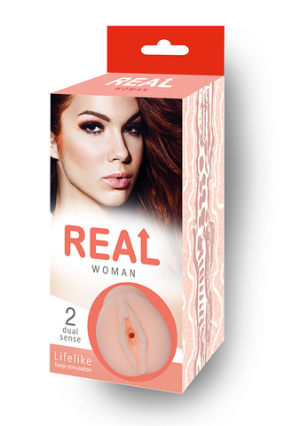 Большой ультра-реалистик мастурбатор Real Woman Рыжая
