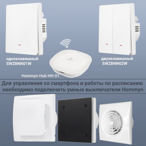 Вентилятор вытяжной Royal Thermo Sunset RAFS 120 S Silent