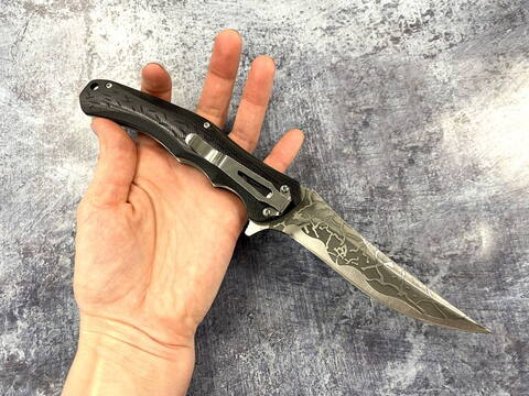 Складной нож Скопарь02, сталь 9Cr18MoV, G10