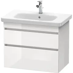 Duravit DuraStyle DS648102222 Тумба под раковину, ширина, мм-730, глубина, мм-448, высота, мм-610, тип установки-подвесной, форма мебели-прямоугольная, раковина-необходимо заказать, вырез под раковину-один, форма раковины-прямоуго фото