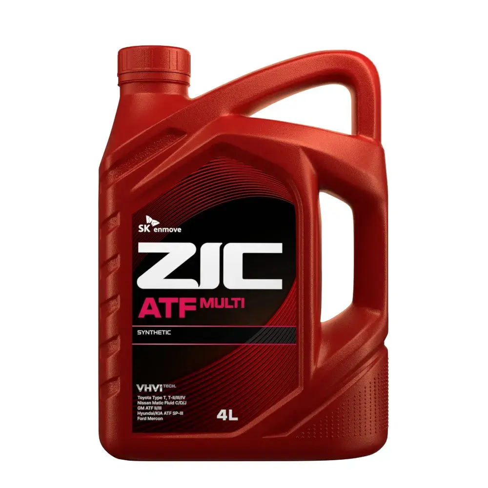 Масло трансмиссионное ZIC ATF Multi синтетическое 4л