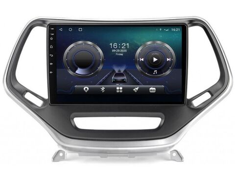 Магнитола для Jeep Cherokee (2014-2019) Android 11 8/128GB QLED DSP 4G модель CB-177TS18