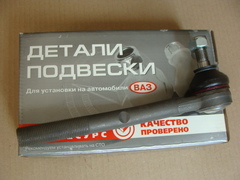 наконечник рулевой левый BAЗ (2108-21099)   LA-ES-0061