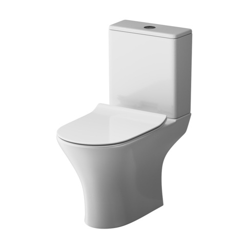 Am.Pm C748600SC Sense унитаз-компакт безободковый с сид микролифт