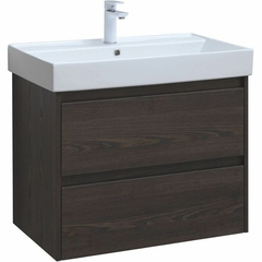 Aquanet Nova Lite 305240 Тумба с раковиной, цвет: дуб черный фото