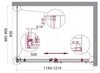 BelBagno Acqua ACQUA-AH-1-120/90-C-NERO Душевой уголок прямоугольный, 120x90, цвет: чёрный