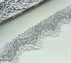 Тесьма люрекс, ш. 3,5 см, серебро