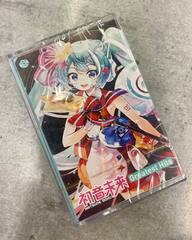 Кассета Hatsune Miku — Greatest Hits (Orange Tape)