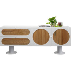 Комод широкий Atomic White 183x76 см