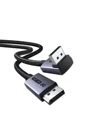 Кабель UGREEN DP137 (85741) DP16K Ultra High-Speed 16K@60Hz DisplayPort 2.1, 1м серый