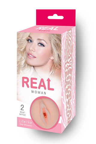 Большой ультра-реалистик мастурбатор Real Woman Блондинка