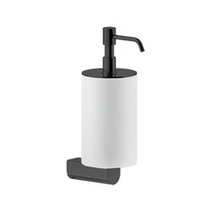 Gessi Rilievo 59513#299 Дозатор для жидкого мыла настенный, цвет: nero XL фото
