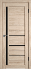 Дверь Atum 1 / Sand Vellum / Black Gloss / Владимирские двери
