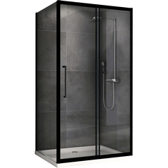 Abber Schwarzer Diamant AG30160BH-S70B Душевой уголок, 160x70x195, цвет: чёрный фото