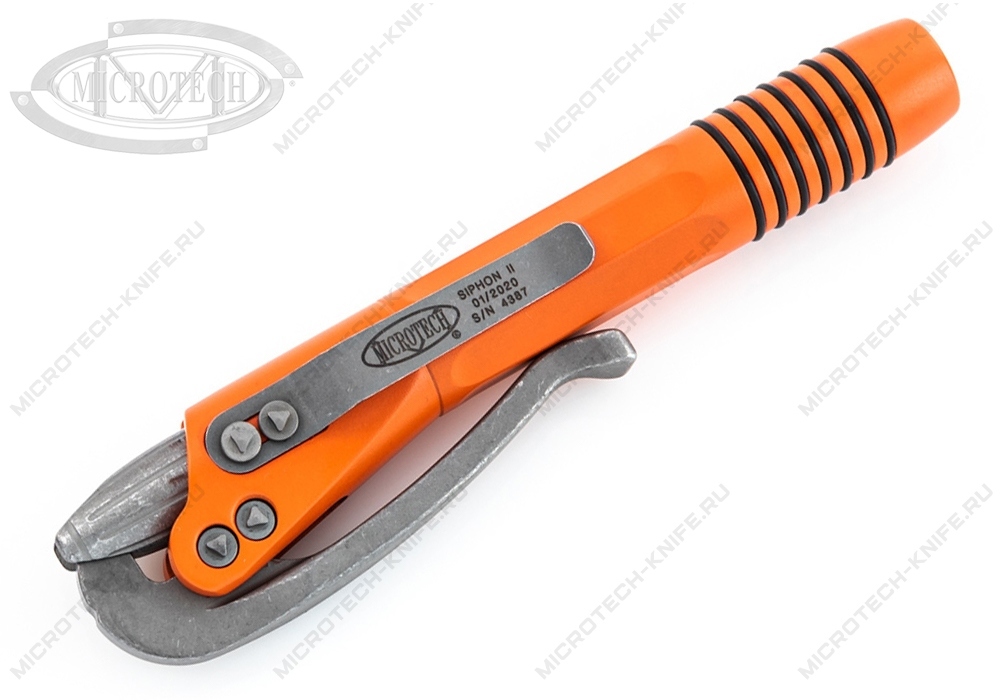 Тактическая ручка Microtech SIPHON II 401-SS-HOAP