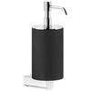 Gessi Rilievo 59514#031 Дозатор для жидкого мыла настенный, цвет: черный/хром