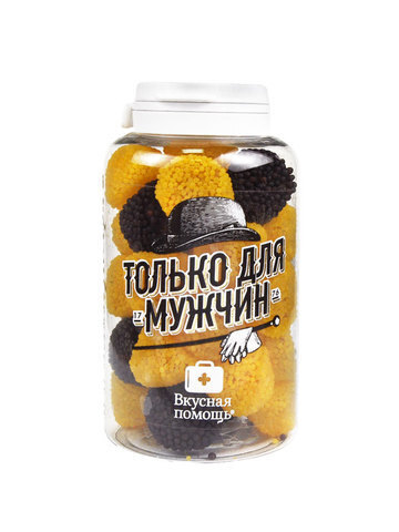 Мармелад жевательный Только для мужчин со вкусом лимона и колы (250 мл)