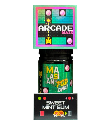 Жидкость PODONKI ARCADE Salt 2% 30 ml - Сладкая Мятная жвачка