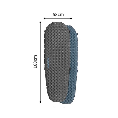 Надувной туристический коврик Naturehike R3.5 S мумия