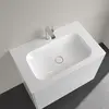 Villeroy&Boch Finion 416484R1 Раковина 80x50 c отверстием для смесителя, грязеотталкивающее покрытие-CeramicPlus, цвет-альпийский белый