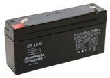 Аккумулятор General Security GS 3,2-6 ( 6V 3,2Ah / 6В 3,2Ач ) - фотография
