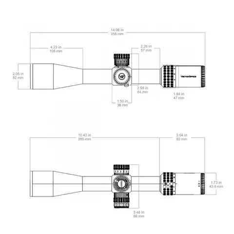 Vector Optics Sentinel 4-16x44 FFP (SCFF-56)