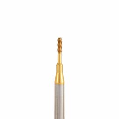 Метчик М 1,6х0,35 (Машинный, накатной) JIS HSSE-PM TiN 6h C/2P 36мм a=2,5 H-Tools 271016PMHT