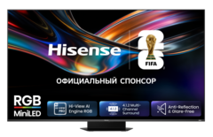Телевизор RGB Mini LED Hisense 75" 75UR9S 4K Ultra HD 180Hz