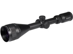 Прицел Gaut Quartz 4-12x50, AO, сетка 2 (Mil-Dot), подсветка красная, 25.4мм, 1/4 МОА, 458г