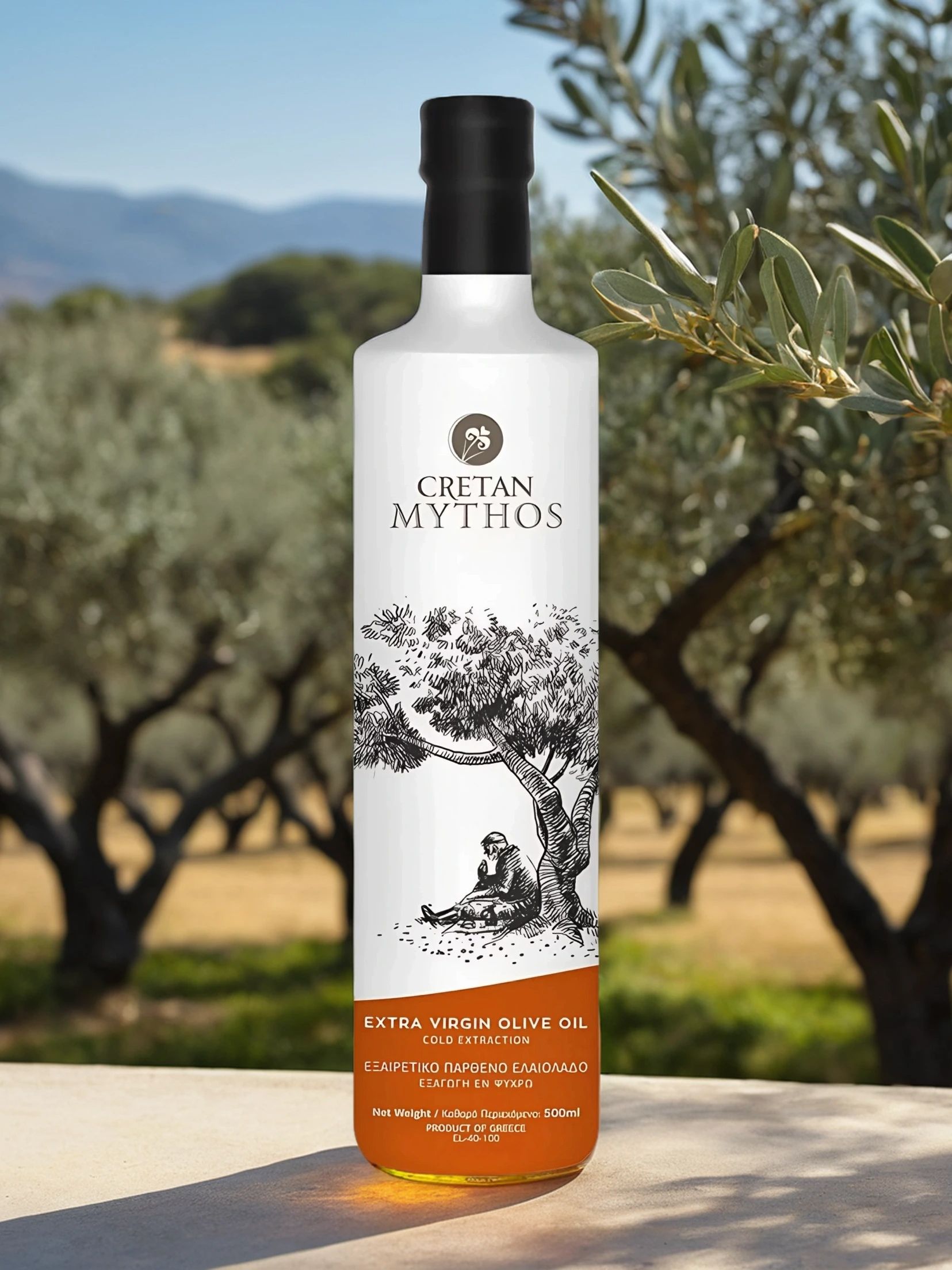 Оливковое масло Cretan Mythos, 1 л