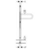 Geberit Duofix 111.790.00.1 Инсталляция для поручней