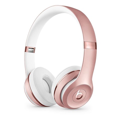 Наушники Накладные Beats Bluetooth Solo 3, Rose Gold (MNET2ZM/A)