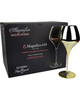 Бокалы Bottega Magnifico Gold 650 мл - 6 шт.