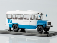 KAVZ-3976 shuttle bus white-blue 1:43 Start Scale Models (SSM)