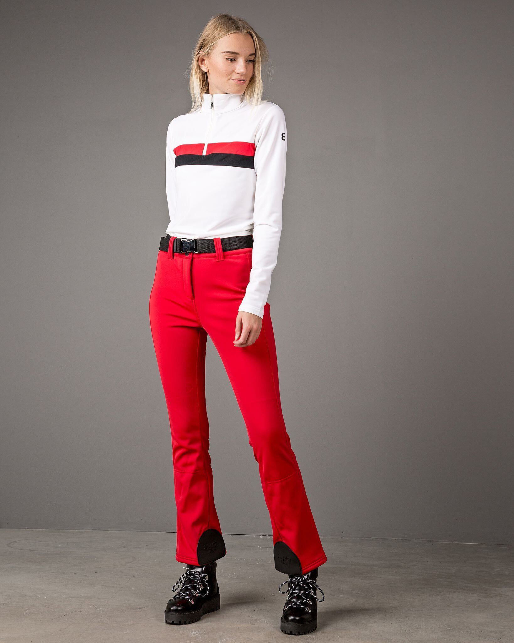 8848 Altitude Tumblr Slim женские горнолыжные брюки red