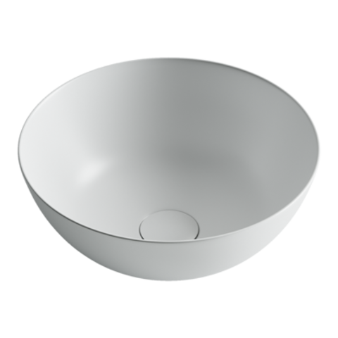 Ceramica Nova Element CN6003 Умывальник чаша накладная круглая, 35.8x35.8, цвет: белый