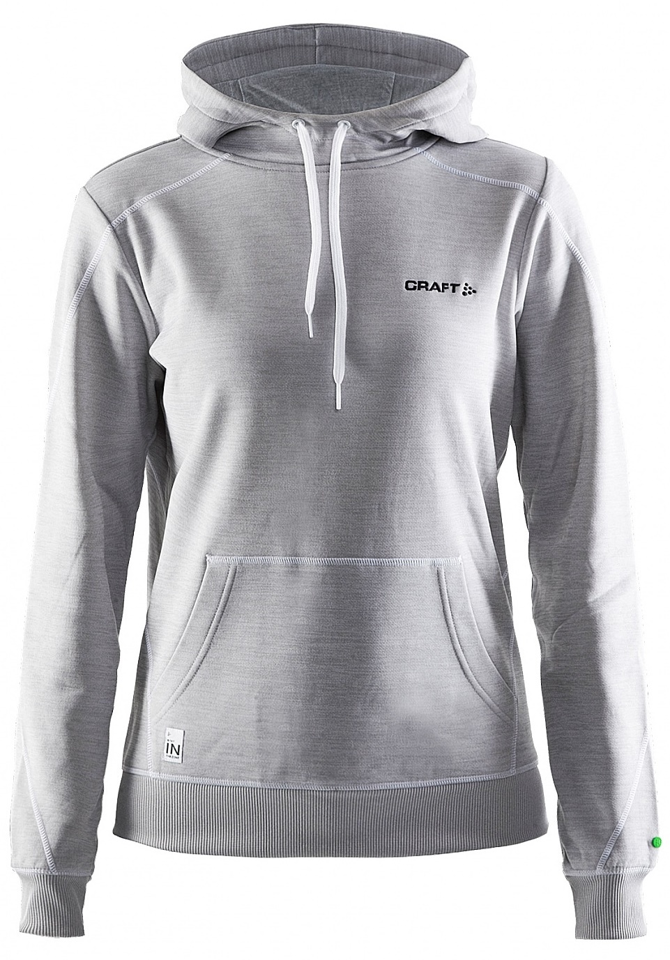 Толстовка Craft In-the-zone Hood женская (серая-3950) - 4