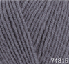 Пряжа LANA LUX 74815 (Серый графит)