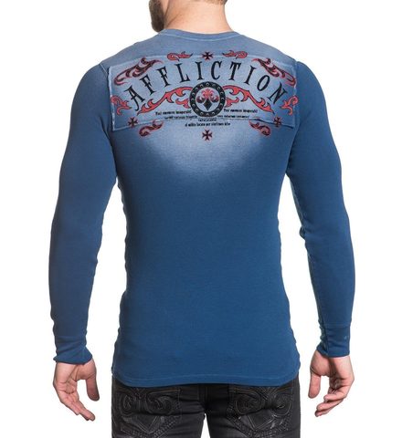 Affliction | Пуловер мужской TRIED EAGLE A16862 спина