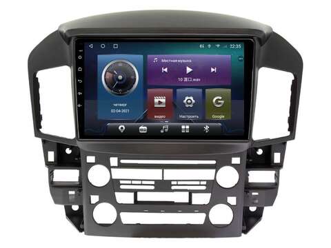 Магнитола для Toyota Harrier, Lexus RX (1997-2003) Android 11 4/64GB QLED DSP 4G модель TO-529TS18