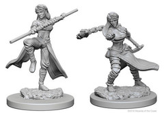 D&D Nolzur's Marvelous Unpainted Miniatures - Human Female Monk