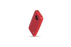 Внешний аккумулятор TTEC ChargeUp LCD 20000mAh Powerbank, красный