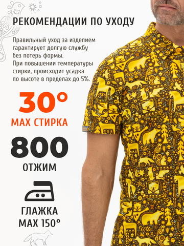 Поло «Золотой лес» мужское