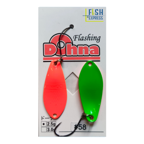 Блесна Anglers System Dohna 2,5g цвет #58 (морковка\яблоко) (реплика)