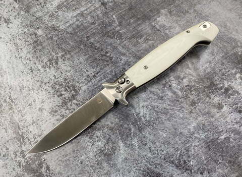 Нож Страйк, White,D2, Steelclaw