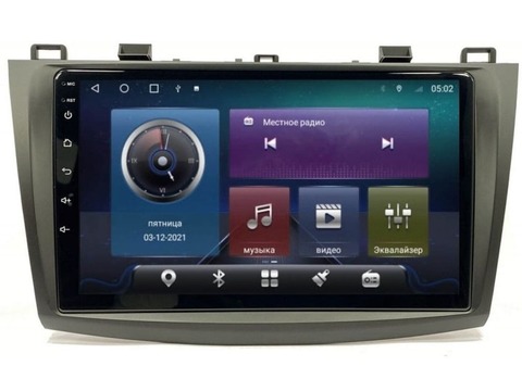 Магнитола для Mazda 3 / Axela (2009-2013) Android 11 4/64 QLED DSP 4G модель CB-2101TS18