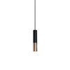 Люстра Ike Suspension черная-Gold 1 диаметр 5.5см.