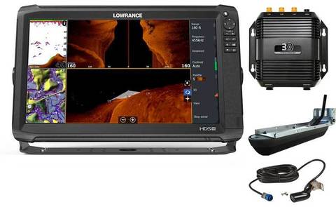 Lowrance HDS-16 Carbon с StructureScan3D и датчиком HST-WSBL