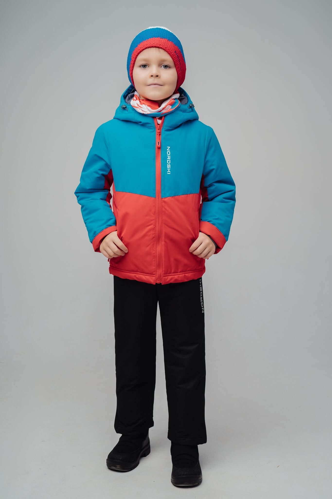 Nordski Kids Montana Rus утепленный лыжный костюм детский